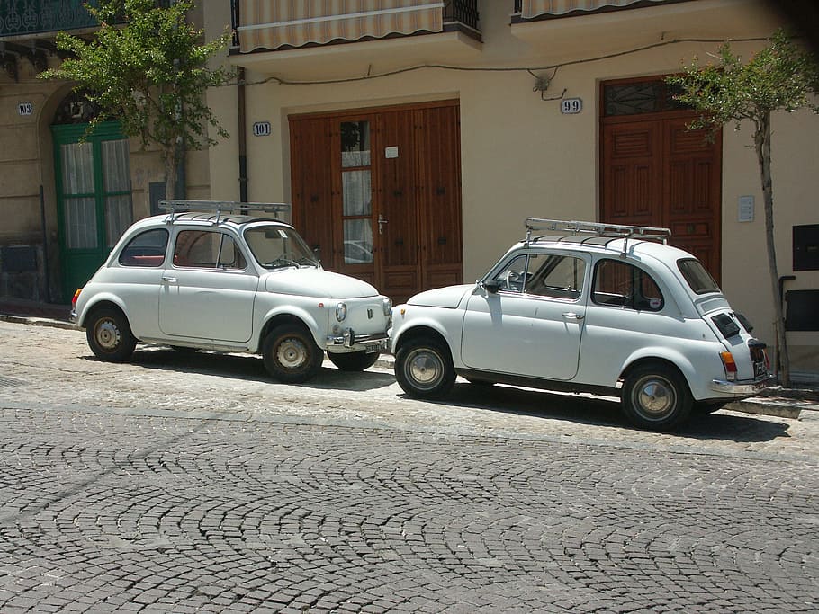autos, fiat, oldtimer, mode of transportation, land vehicle HD wallpaper