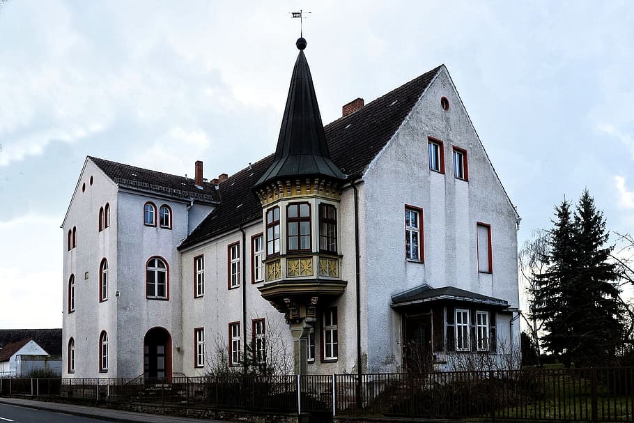 Prettin, Saxony-Anhalt, hedwig burg, building, facade, building exterior, HD wallpaper