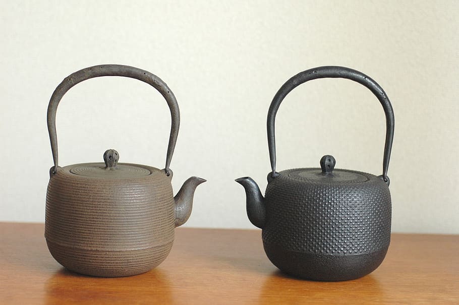 iron kettle, craftsman, japan culture, established, indoors, HD wallpaper