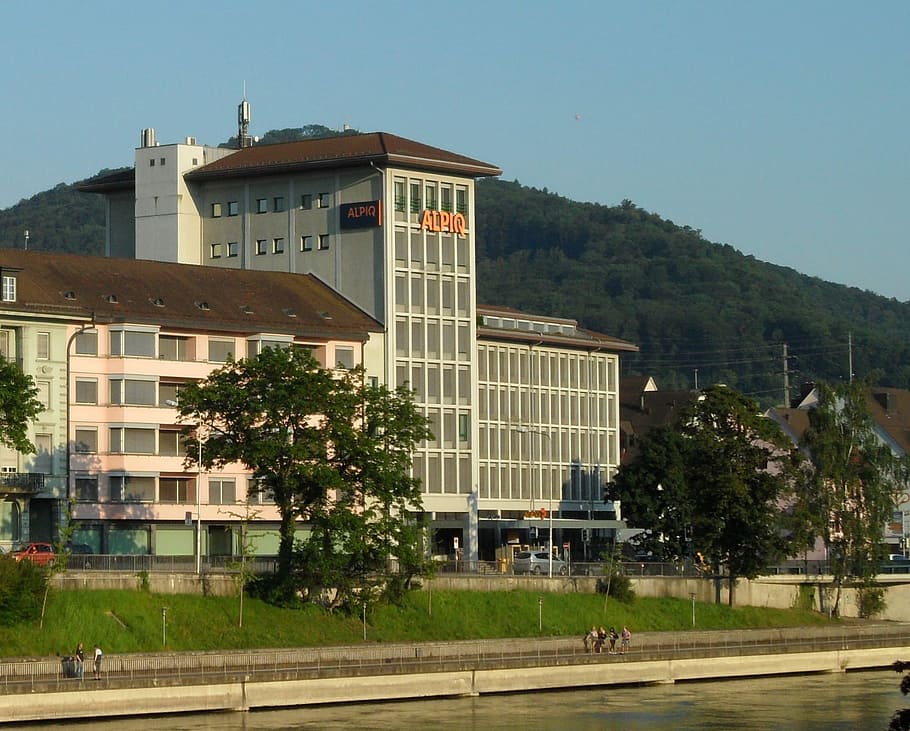 Alpiq building in Olten, Switzerland, photos, public domain, architecture And Buildings, HD wallpaper