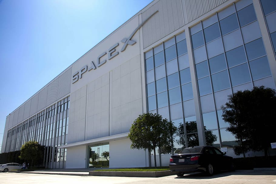 spacex, headquarters, usa, cape canaveral, rocket science, building, HD wallpaper