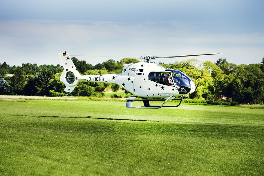 helicopter, landing, fly, arrival, aviation, aircraft, take off HD wallpaper