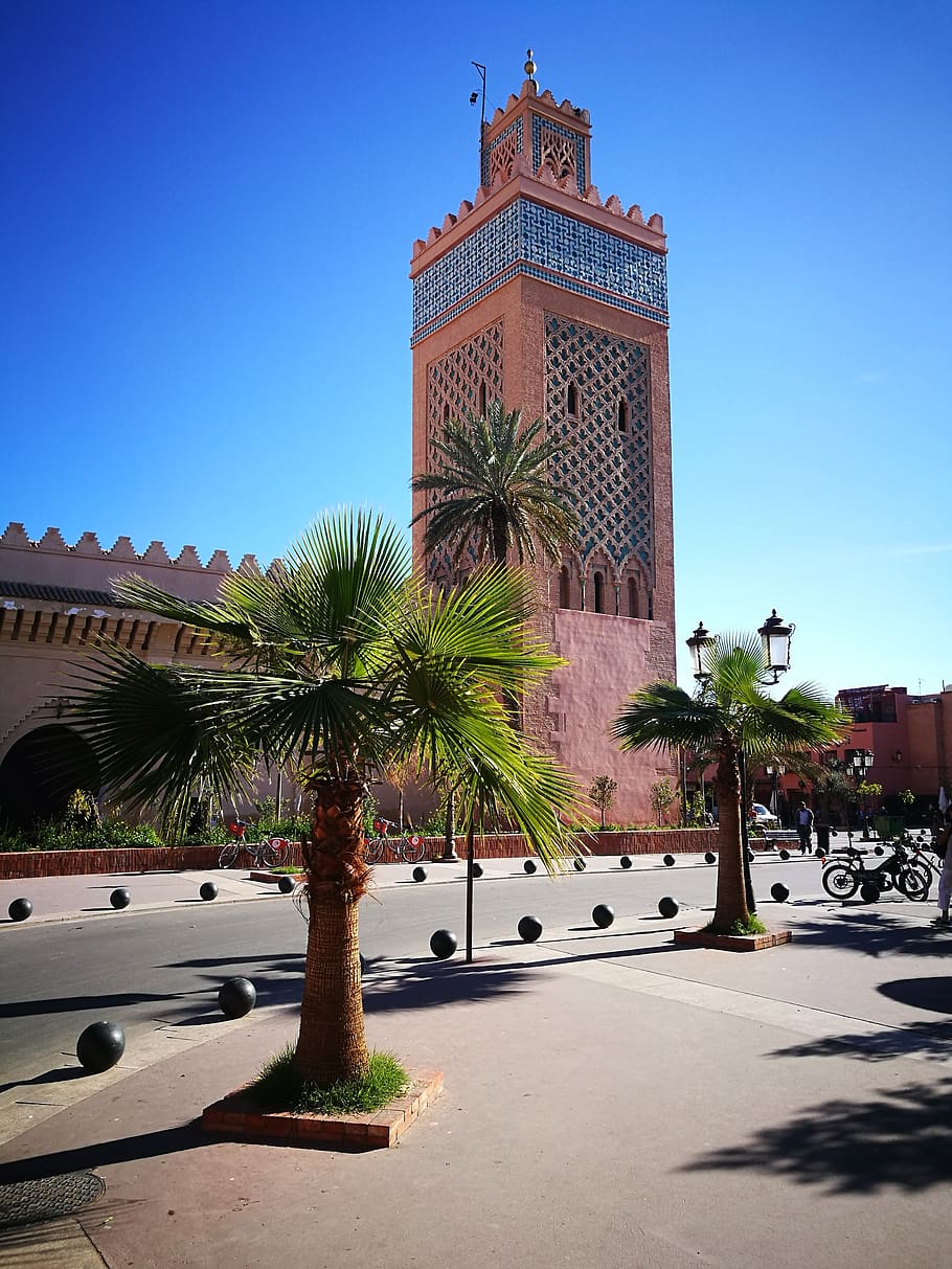 architecture, travel, big city, building, tourism, morocco, HD wallpaper