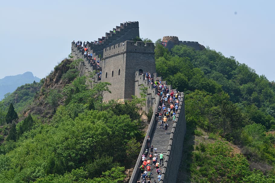 Great Wall of China, China, Chinese, Wall, asia, travel, landmark, HD wallpaper