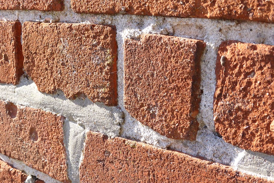 wall, clinker, brick, facade, pattern, hauswand, background HD wallpaper