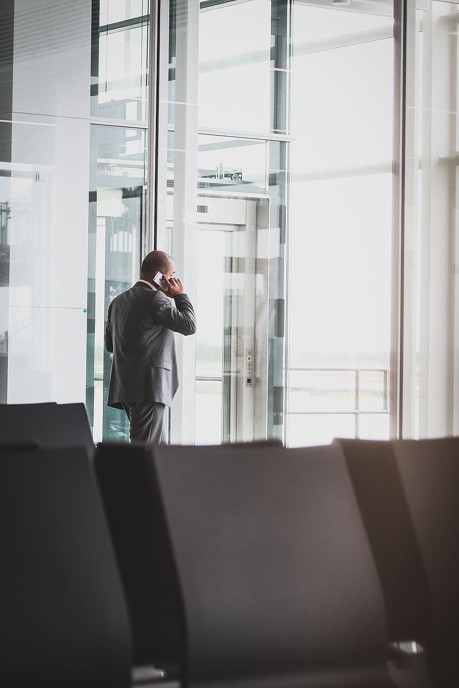 company, within, office, window, human, communication, adult HD wallpaper
