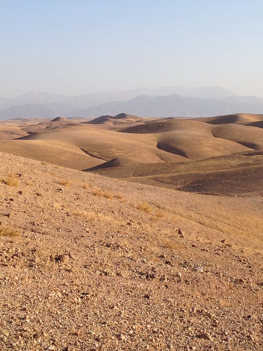 desert, sand, morocco, landscape, tranquil scene, environment HD wallpaper