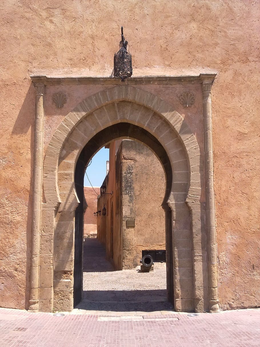 door, morocco, entry, architecture, history, building Exterior HD wallpaper