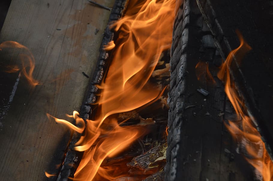 fire, brand, burn, campfire, flame, fireplace, burning, fire - natural phenomenon HD wallpaper