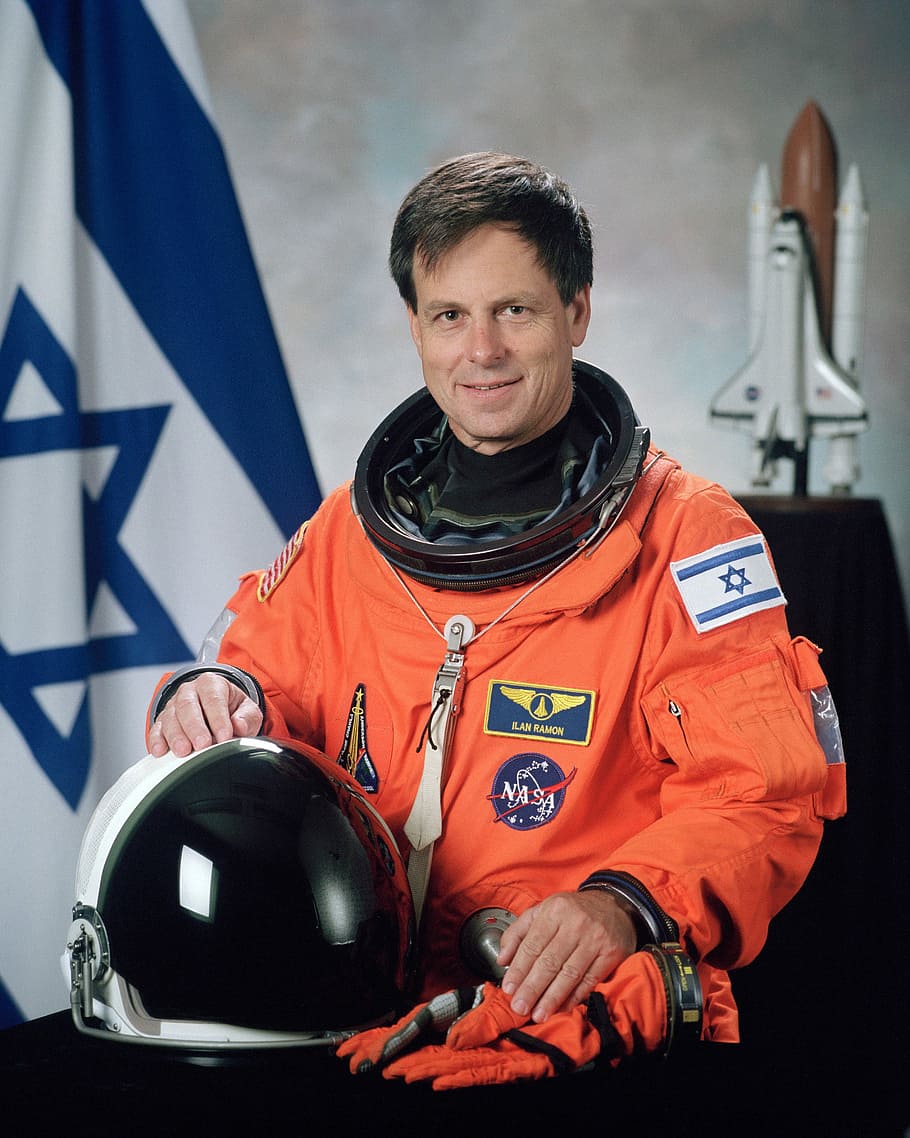 Ilan Ramon, an Astronaut from Israel, photos, hero, public domain, HD wallpaper