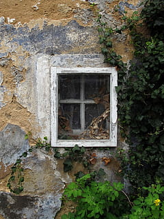window, old window, window frames, glass, wooden windows, wall HD wallpaper