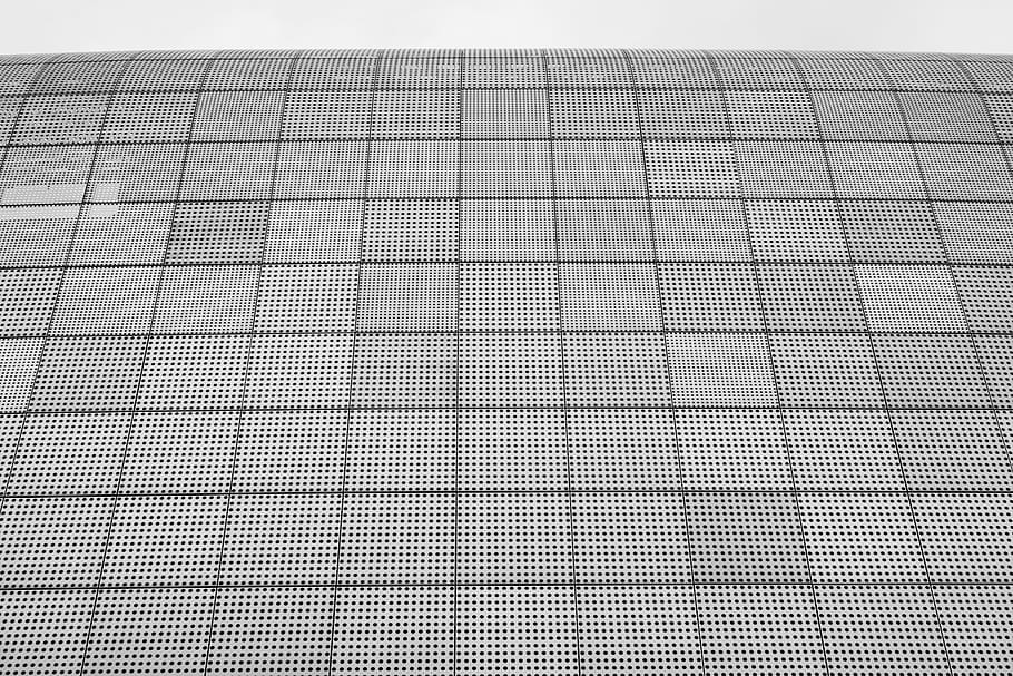 gray mirror decor, untitled, closeup, photo, check, surface, pattern HD wallpaper