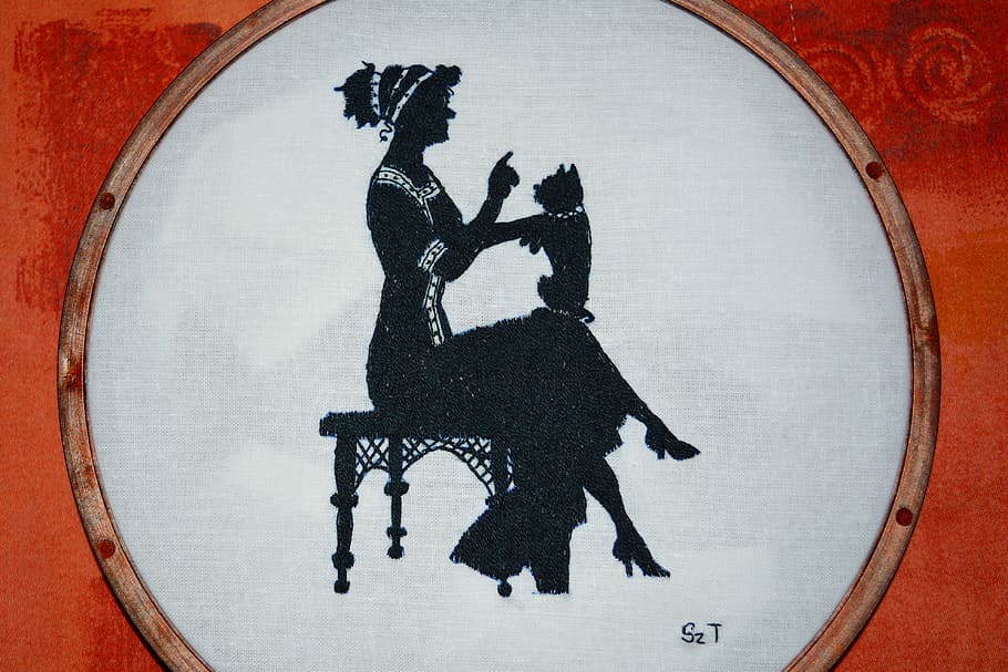 Embroidery, Hobby, handwork, military, old-fashioned, no people HD wallpaper