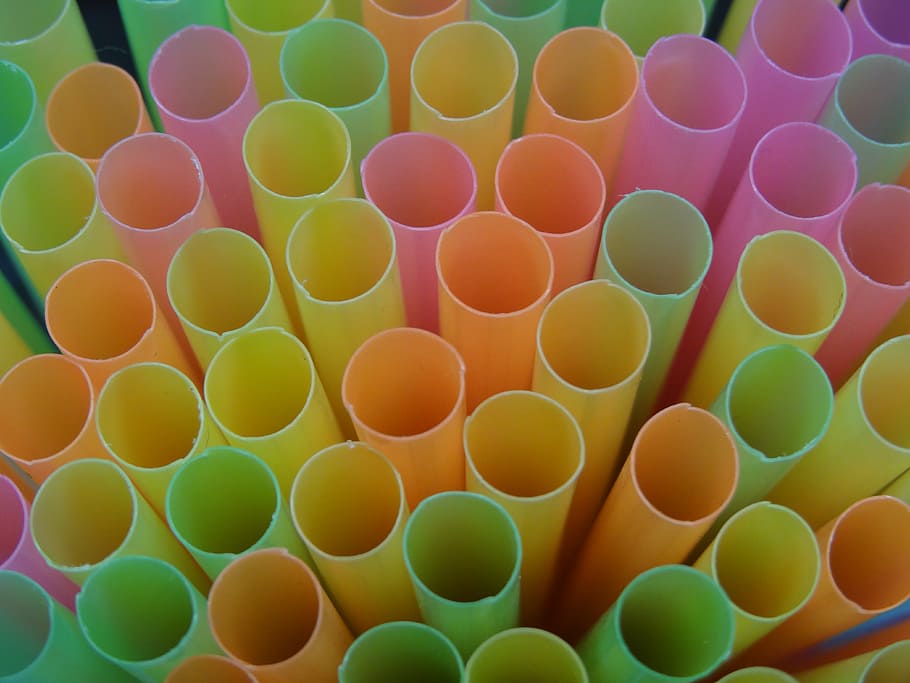 straws, beverages, lemonade, cocktail, alcoholic beverages HD wallpaper