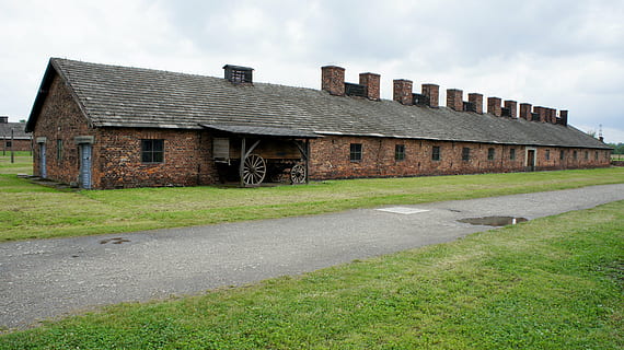 concentration camp, auschwitz, barn, prosecution, poland, war HD wallpaper