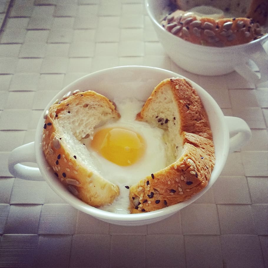 breakfast, bread, egg, food, food and drink, freshness, ready-to-eat HD wallpaper