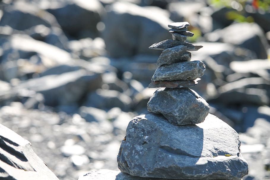 balance, rocks, stack, stone background, solid, stone - object HD wallpaper