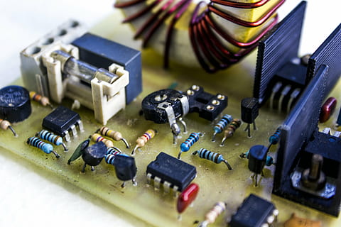 closeup photography of circuit board, electrician, electromechanical HD wallpaper
