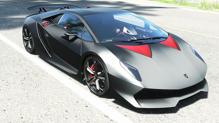 Luxury Sports Car, Lamborghini, automobile, modern, italian, speed