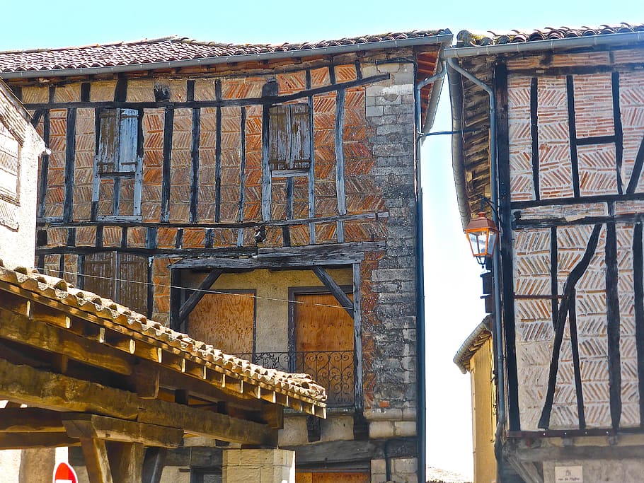 half-timbered, house, facade, old, architecture, heritage, historic HD wallpaper