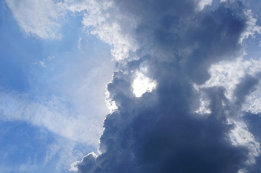 clouds, weather, sky, dramatic, storm clouds, nature, cloud - sky HD wallpaper