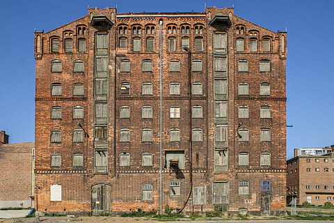 architecture, old, building, brick, sky, warehouse, wismar HD wallpaper