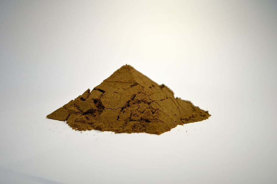 sand, meal, zoom, macro, white, hill, bunch, pyramid, brown HD wallpaper