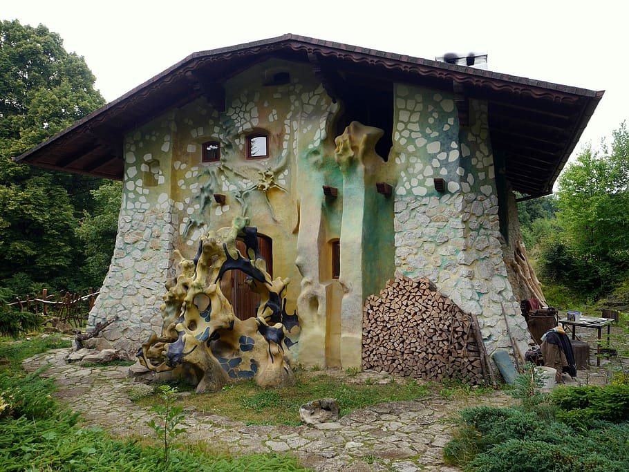 Slovakia, Myjava, House, Fairy Tale, abandoned, no people, grass HD wallpaper