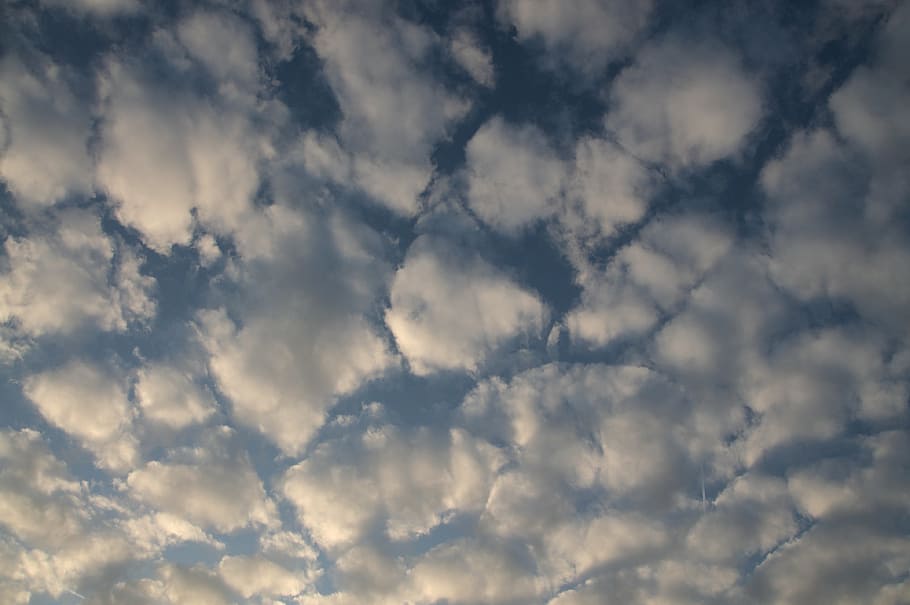 HD wallpaper: clouds, stratocumulus cloud, sky, fleecy, weather, cloud ...