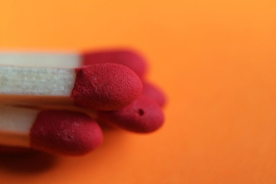 Fire matches closeup, various, matchstick, red, close-up, no People HD wallpaper