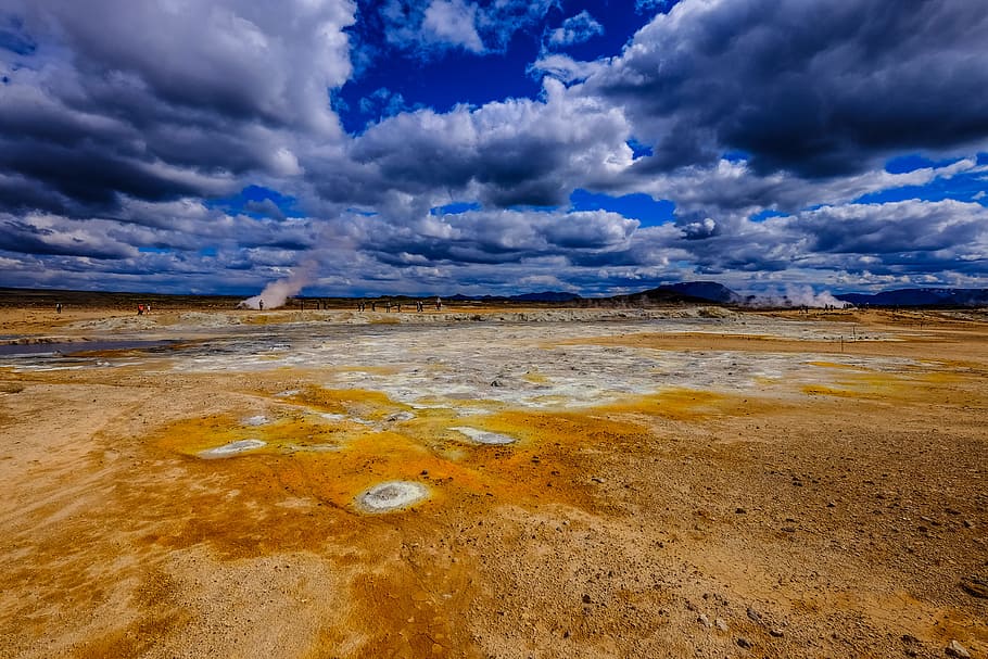 nature, sky, sand, clouds, environment, hdr, idyllic, scenery HD wallpaper