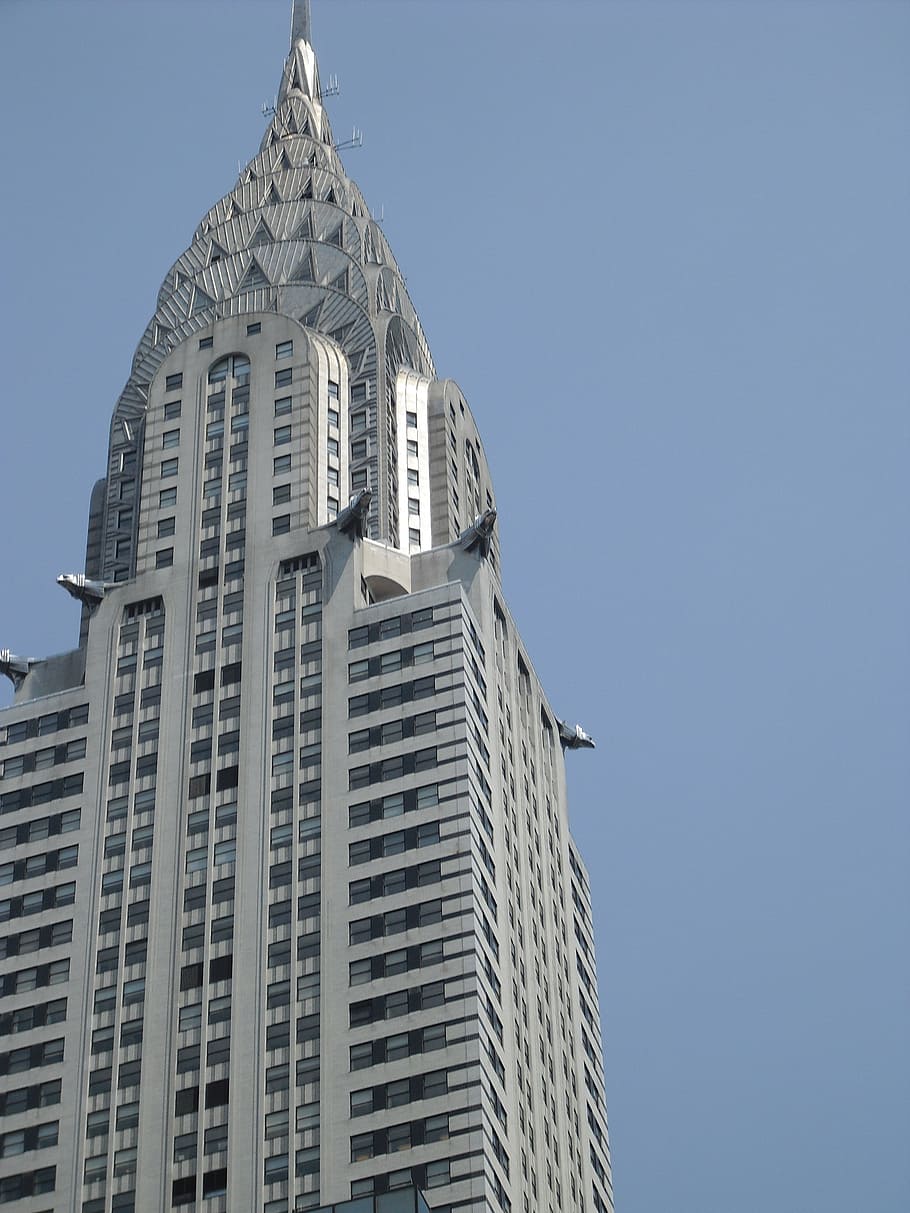 chrysler building, new york city, big apple, nyc, skyscraper, HD wallpaper