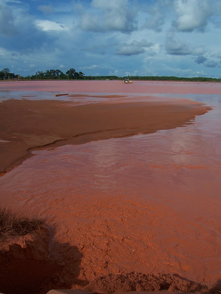 Clay, River, Mud, Amazon, Mining, pollution, desert, remediation, HD wallpaper