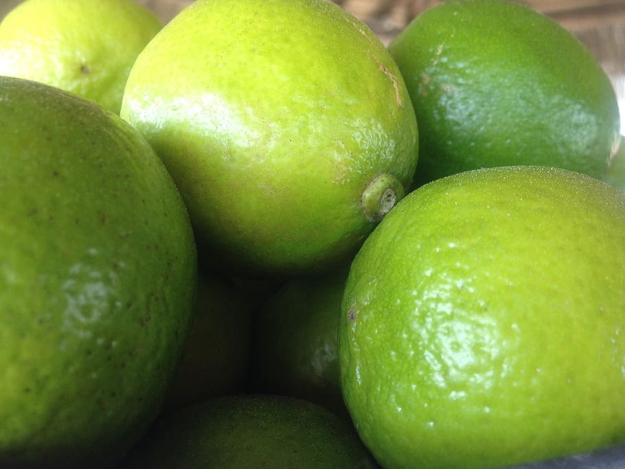 lemons, green, fruit, food and drink, healthy eating, wellbeing HD wallpaper