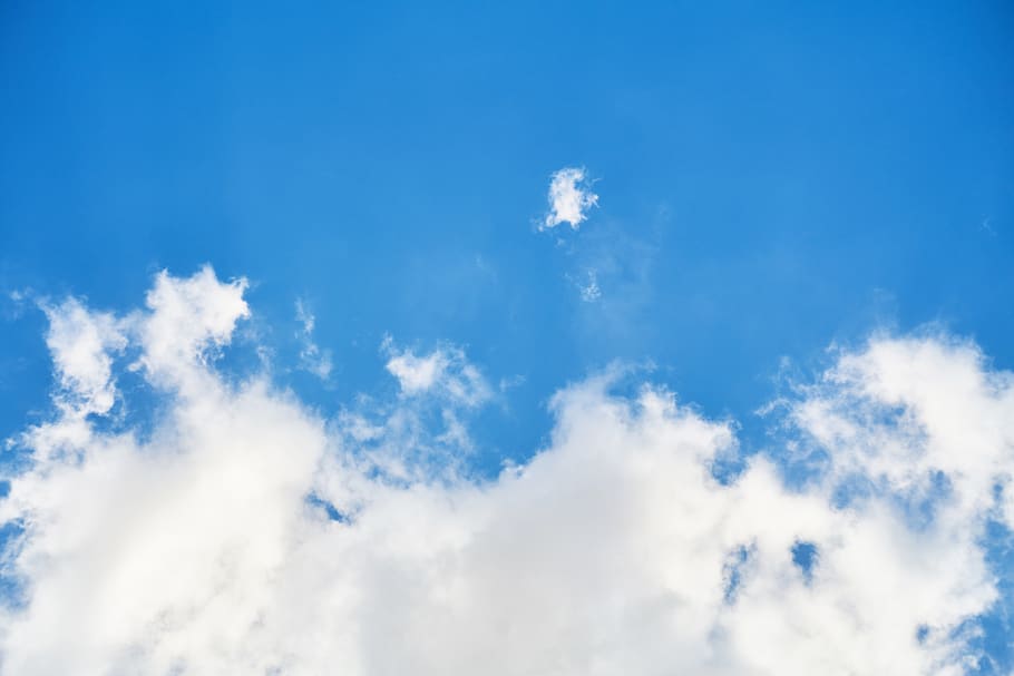 cloud, blue, nature, summer, clouds, white, landscape, white clouds HD wallpaper