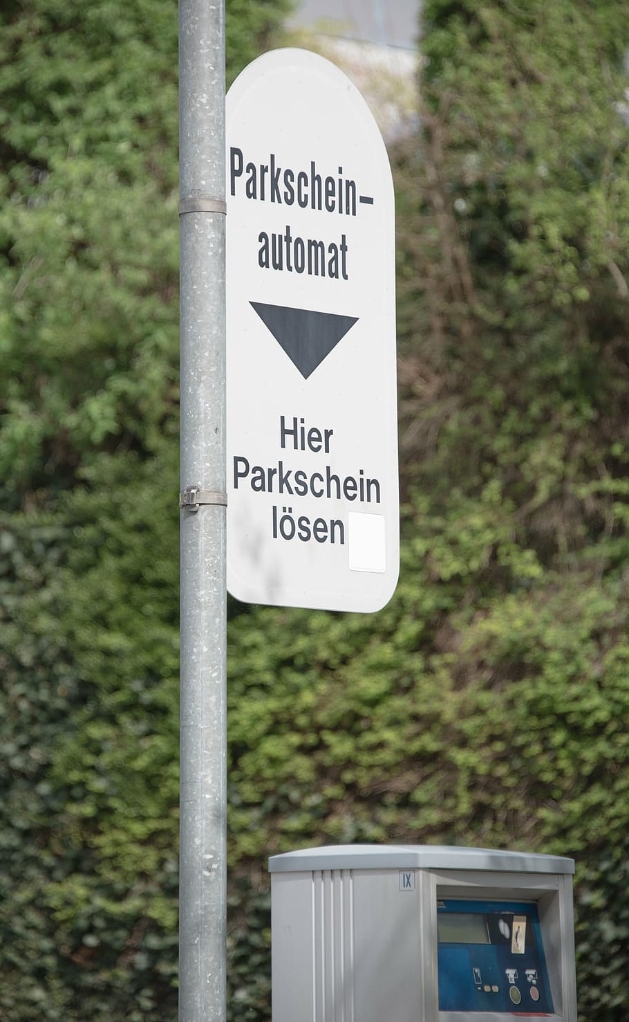 park ticket vending machine, automatic, parking, dues, sign HD wallpaper