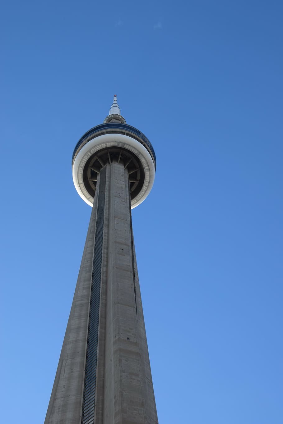 cn tower, architecture, communications, canada, toronto, city HD wallpaper