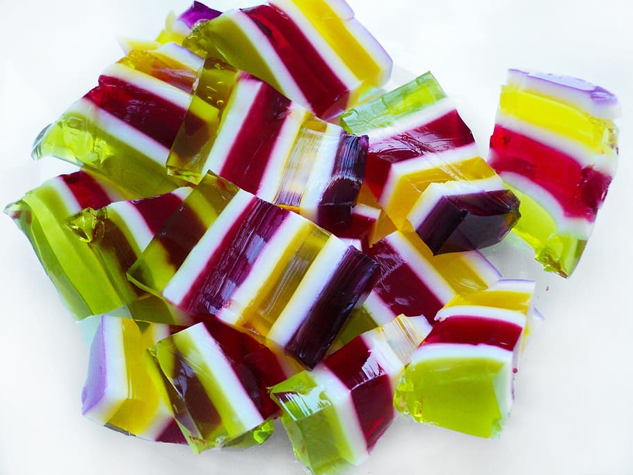Candy, Colorful, Rainbow, Sugar, Food, sweet, closeup, dessert HD wallpaper