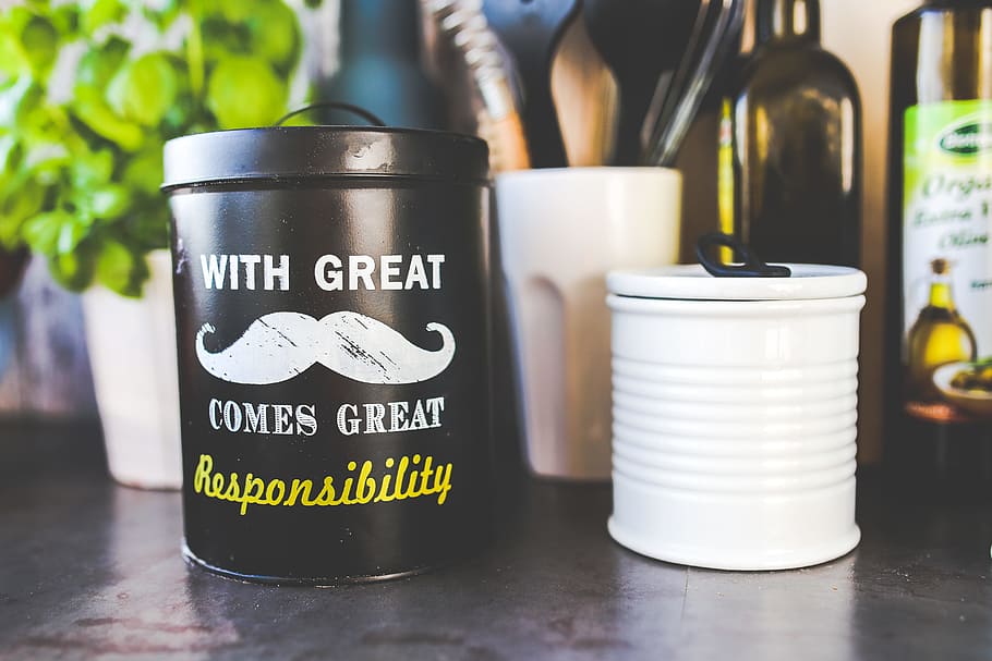 Kitchen jar with mustache, text, no people, western script, food and drink HD wallpaper