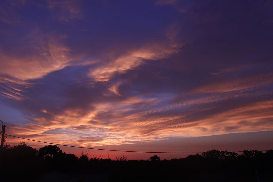 sunset, lomas, cloud - sky, beauty in nature, scenics - nature HD wallpaper
