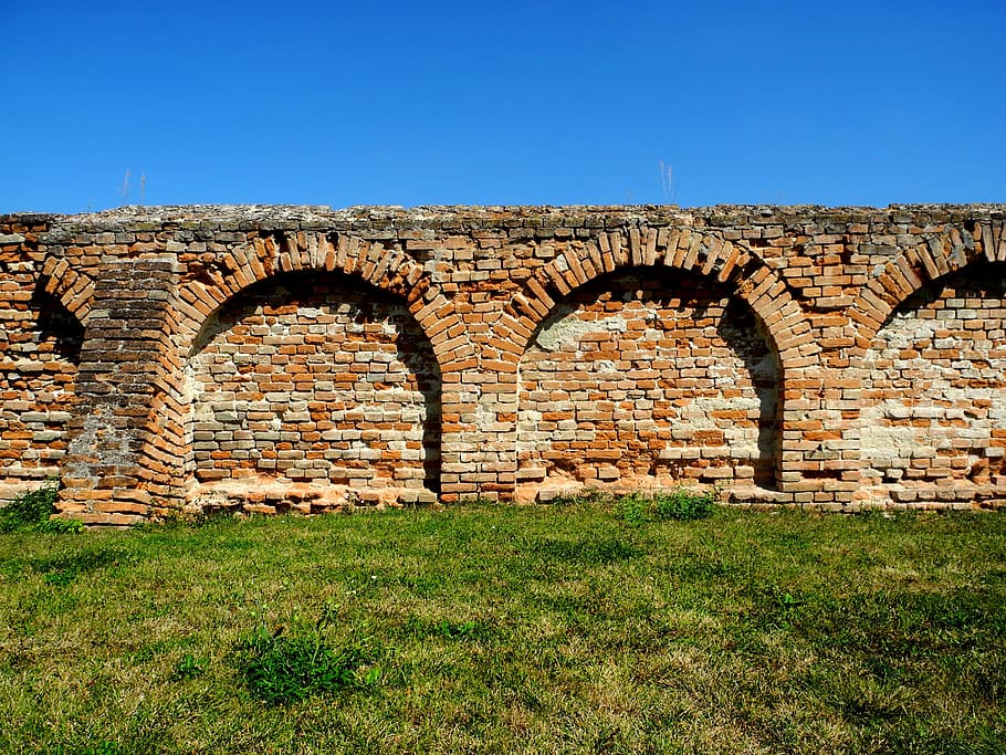 wall, old, bricks, old wall, brick wall, architecture, history HD wallpaper