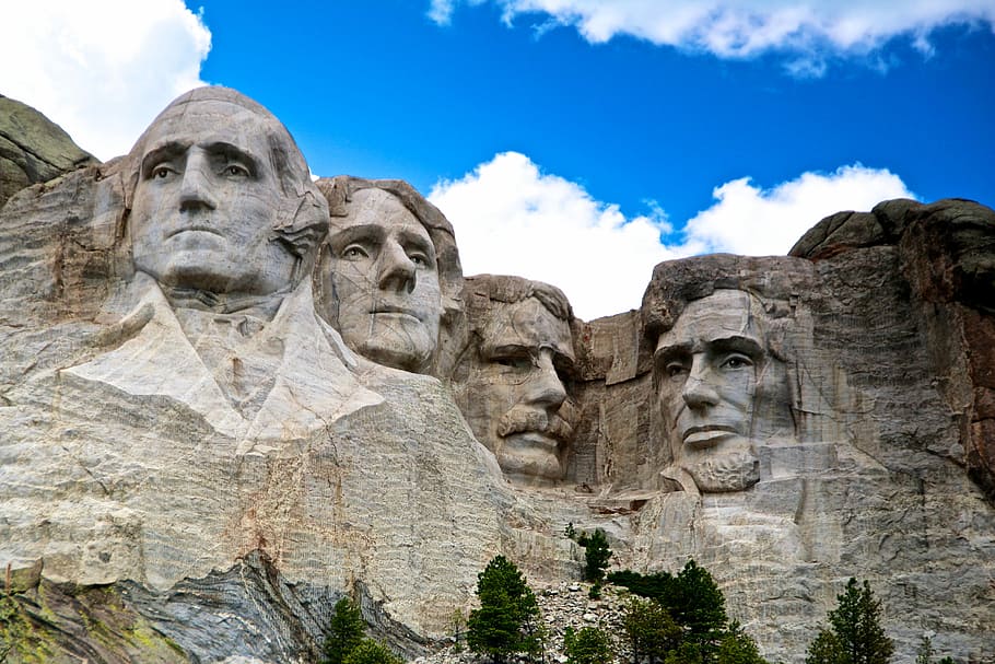 Mount Rushmore, Mount Rushmoore, North Dakota, statue, monument HD wallpaper