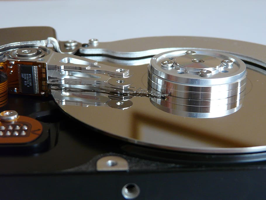 hard drive, hardware, harddisk, harddisk open, close, computer HD wallpaper