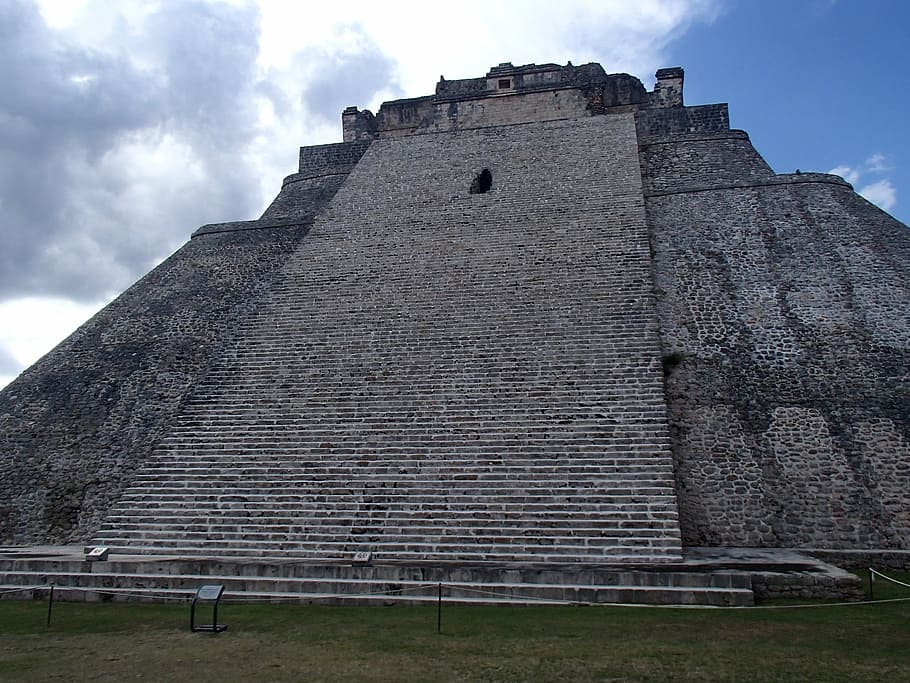 uxmal, yucatan, maya, pyramids, mayan, architecture, chichen Itza, HD wallpaper