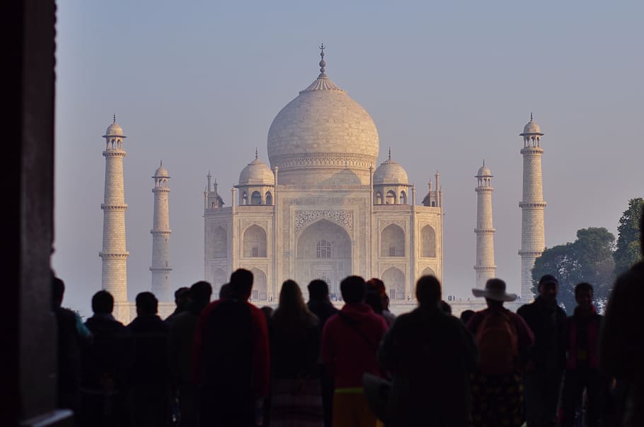 Agra, ancient, arabic, arc, architecture, building, culture HD wallpaper