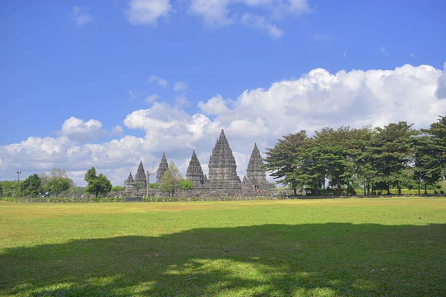 prambanan, temple, hinduism, unesco, indonesia, java, yogyakarta HD wallpaper
