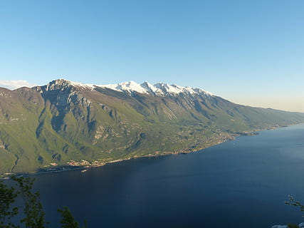 garda, lake, monte baldo, monte baldo solid, colma di malcesine HD wallpaper