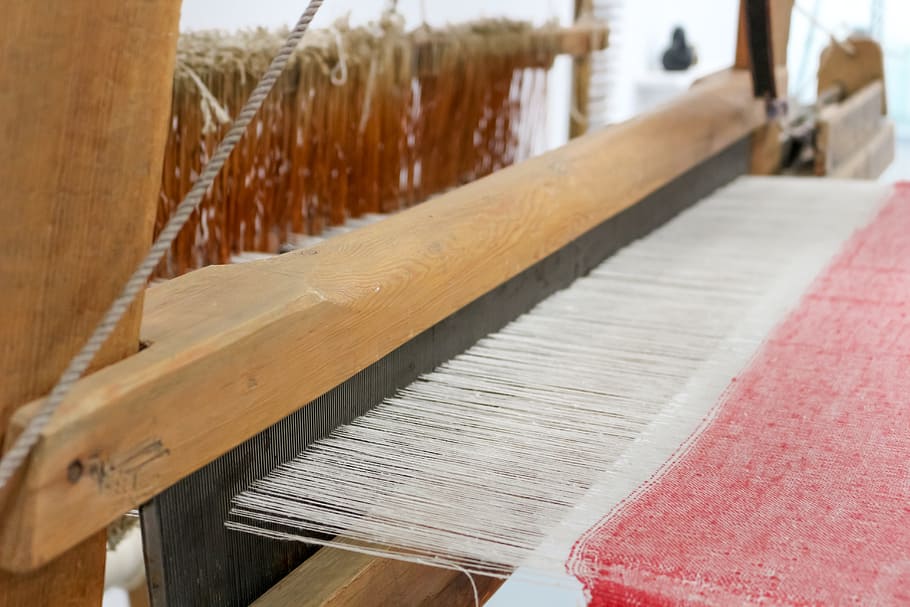 weaving, machine, matter, wood, old, exhibit, russian, historical HD wallpaper