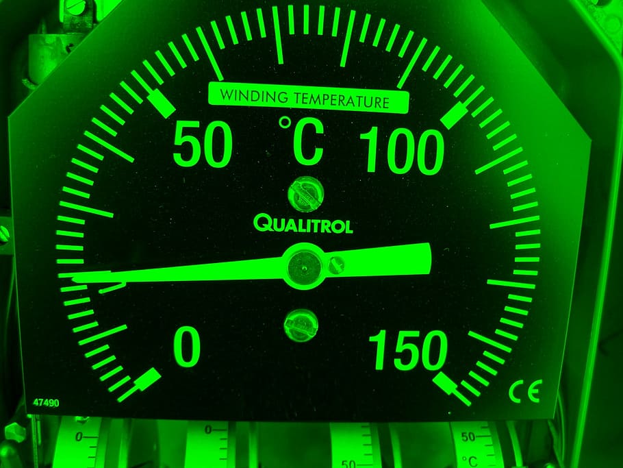 Instrument, Thermometer, Temperature, measurement, green color HD wallpaper