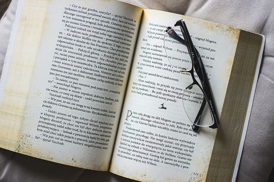 Book, Read, Glasses, Education, reading, old age, hobby, the passion of the christ HD wallpaper